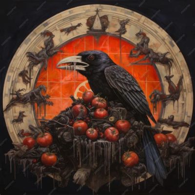  The Raven and The Pomegranate : Yön Silenssin ja Symbolisten Värien Tähtihetki