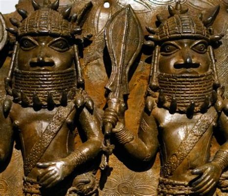  Benin Bronze Plaque: A Glimpse into Royalty and Spiritual Power!