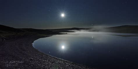  Drunken Moonbeams Over Misty Peaks - A Study in Serenity and Celestial Whimsy